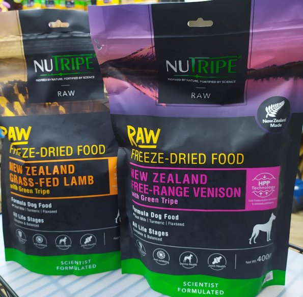 Nutripe Raw Freeze-dried food for dog